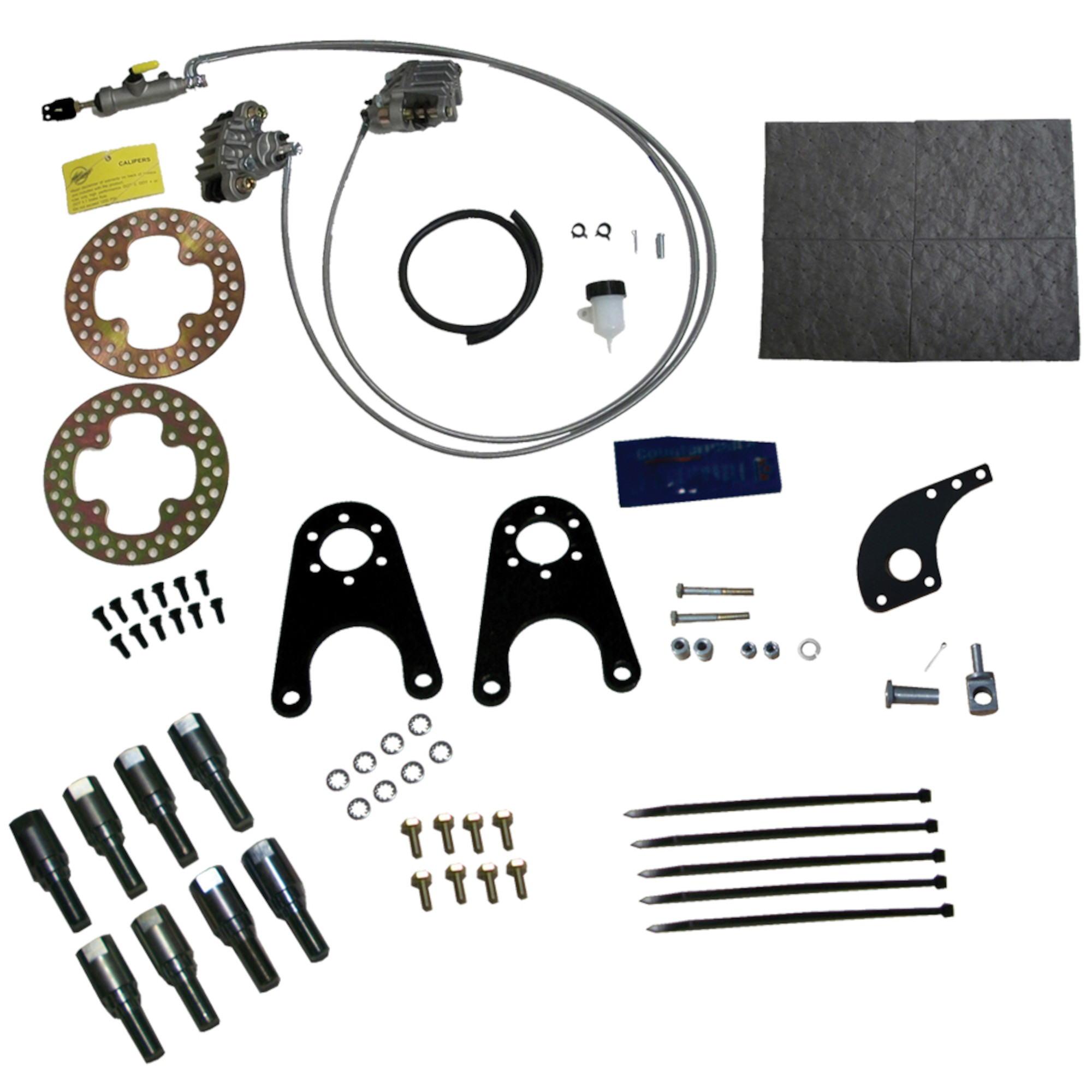 Jake's E-Z-GO RXV Electric Golf Cart Brake Kit (Fits 2008-Up
