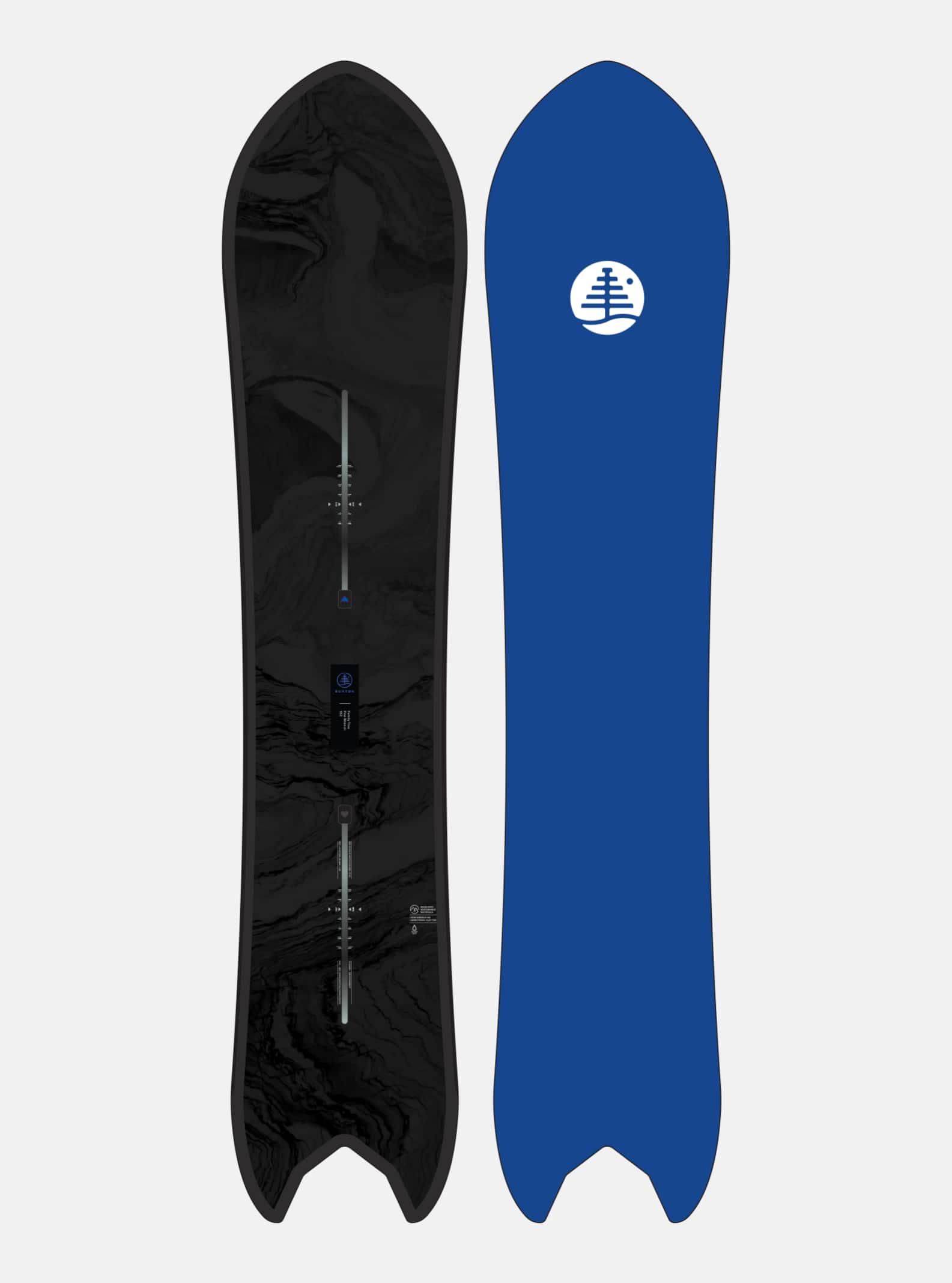 Burton Family Tree Pow Wrench Rocker Snowboard | Burton.com Winter