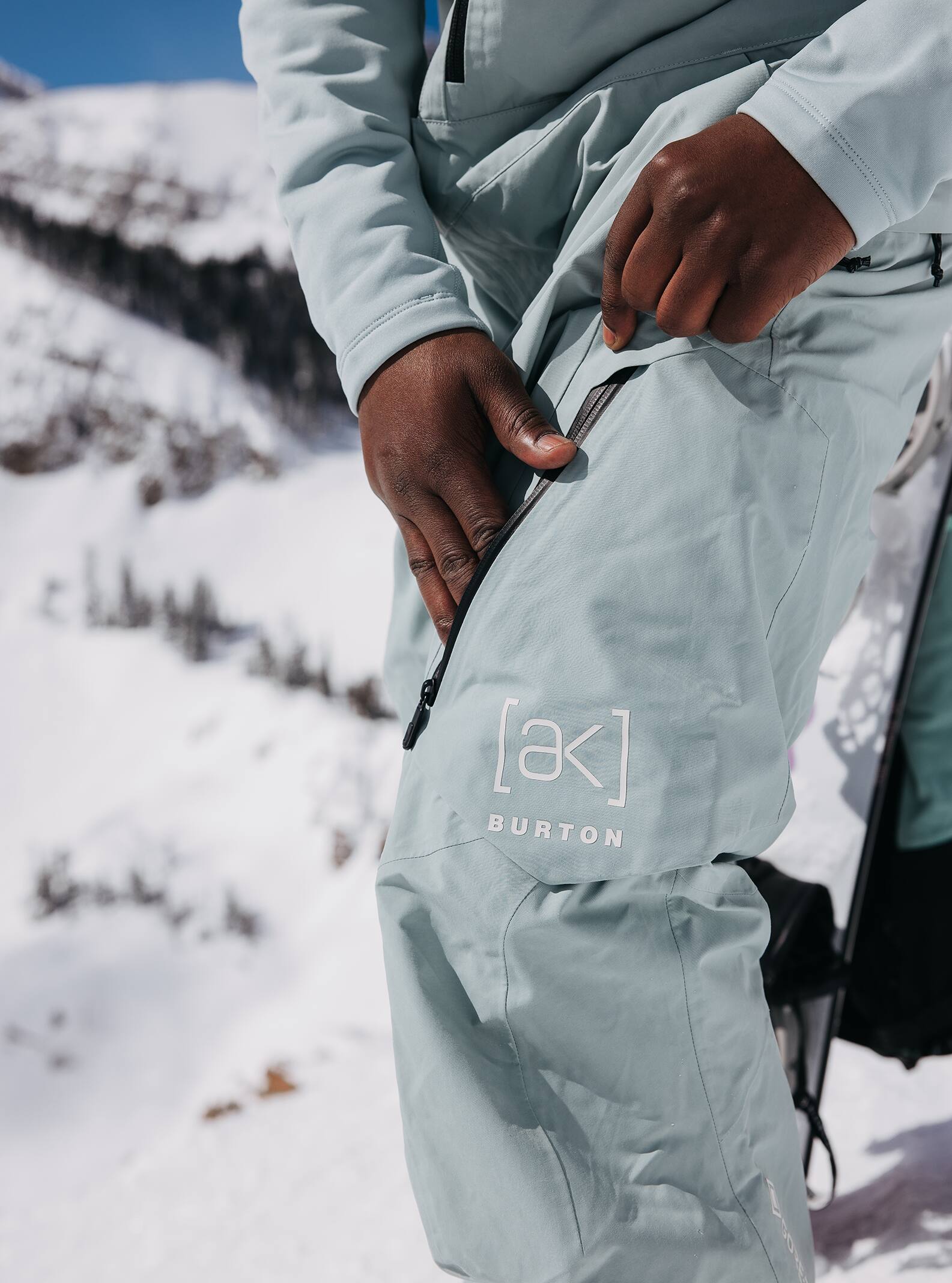 Men's Burton [ak] Cyclic GORE-TEX 2L Bib Pants (Tall) | Burton.com