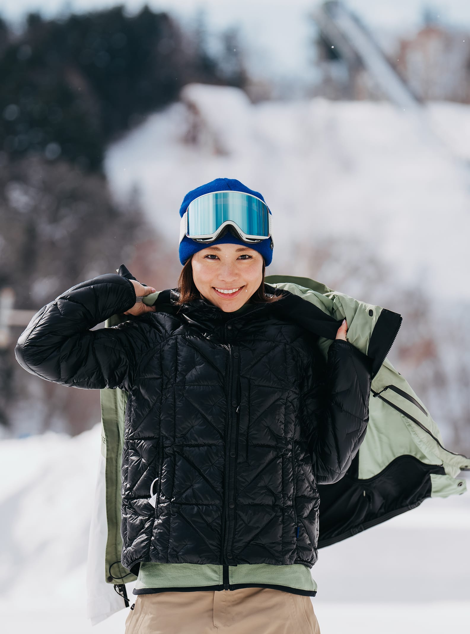 レディースМ Burton Special ダウンジャケット ノースフェイス