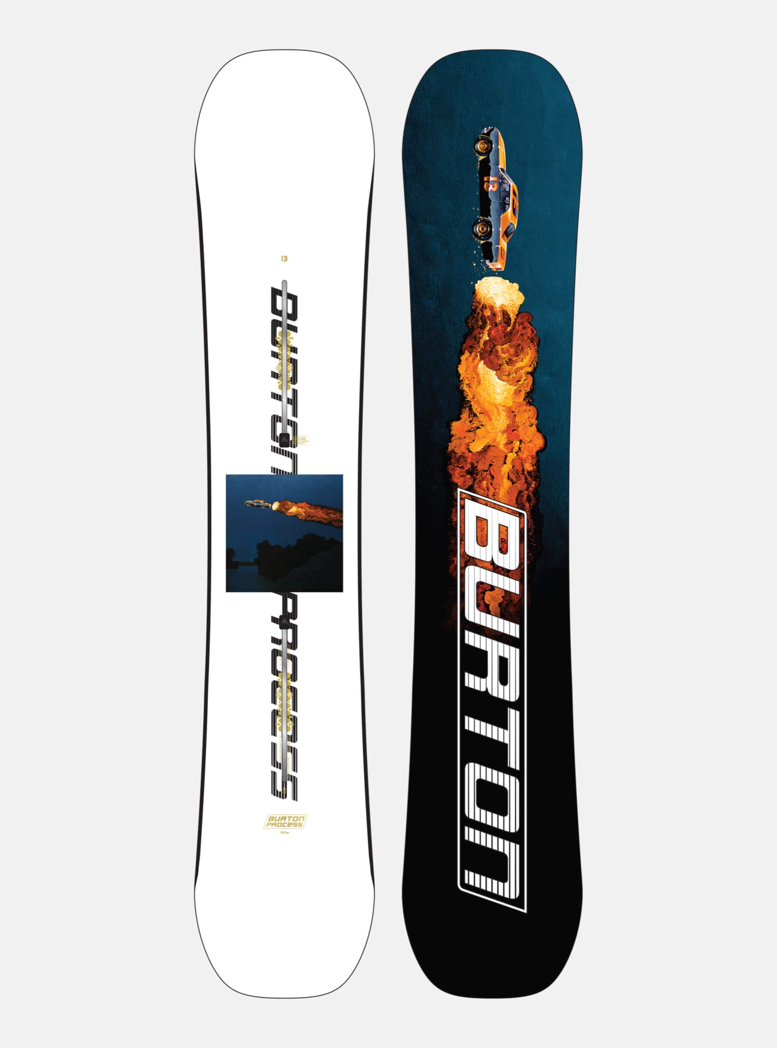 Men's Burton Process Camber Snowboard | Burton.com Winter 2022 US