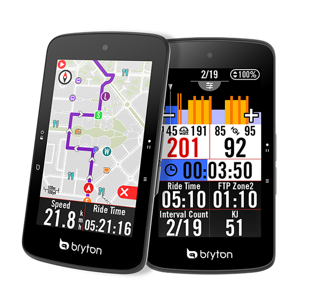 薄くて画面の大きい高機能サイクルコンピューター！＃BRYTON RIDER
