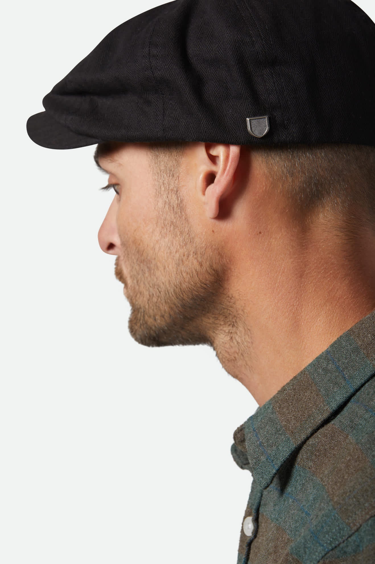 Unisex Brood Newsboy Cap in Black – Brixton