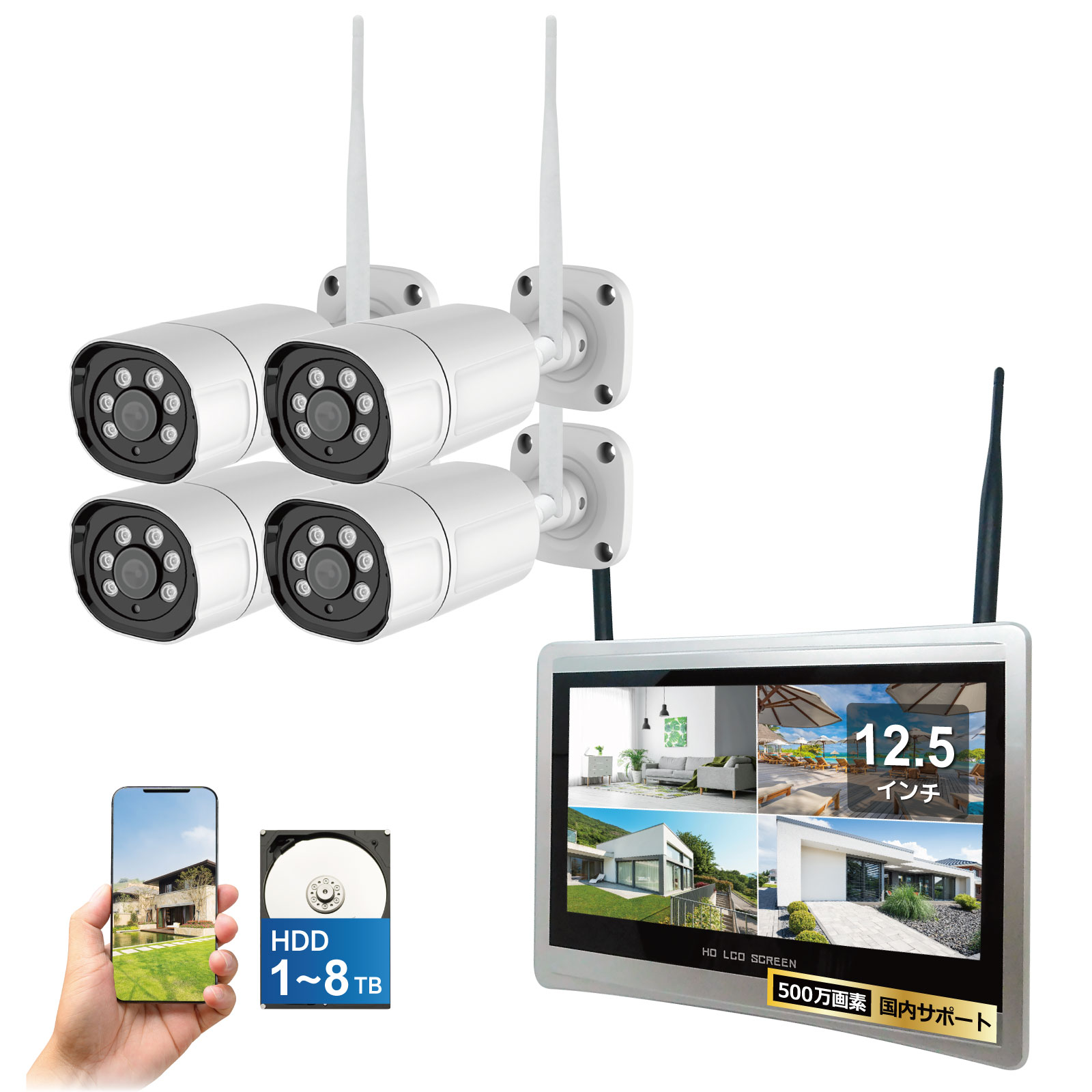 300万画素12.5インチLCD一体型セット - 株式会社ブロードウォッチ