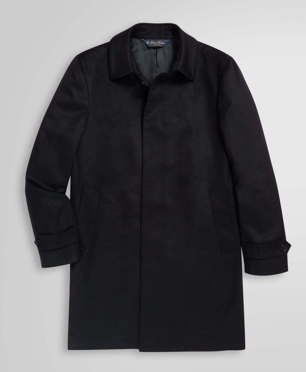 極美品 ブルックスブラザーズ 現行 ステンカラーコート ギャバジン 撥