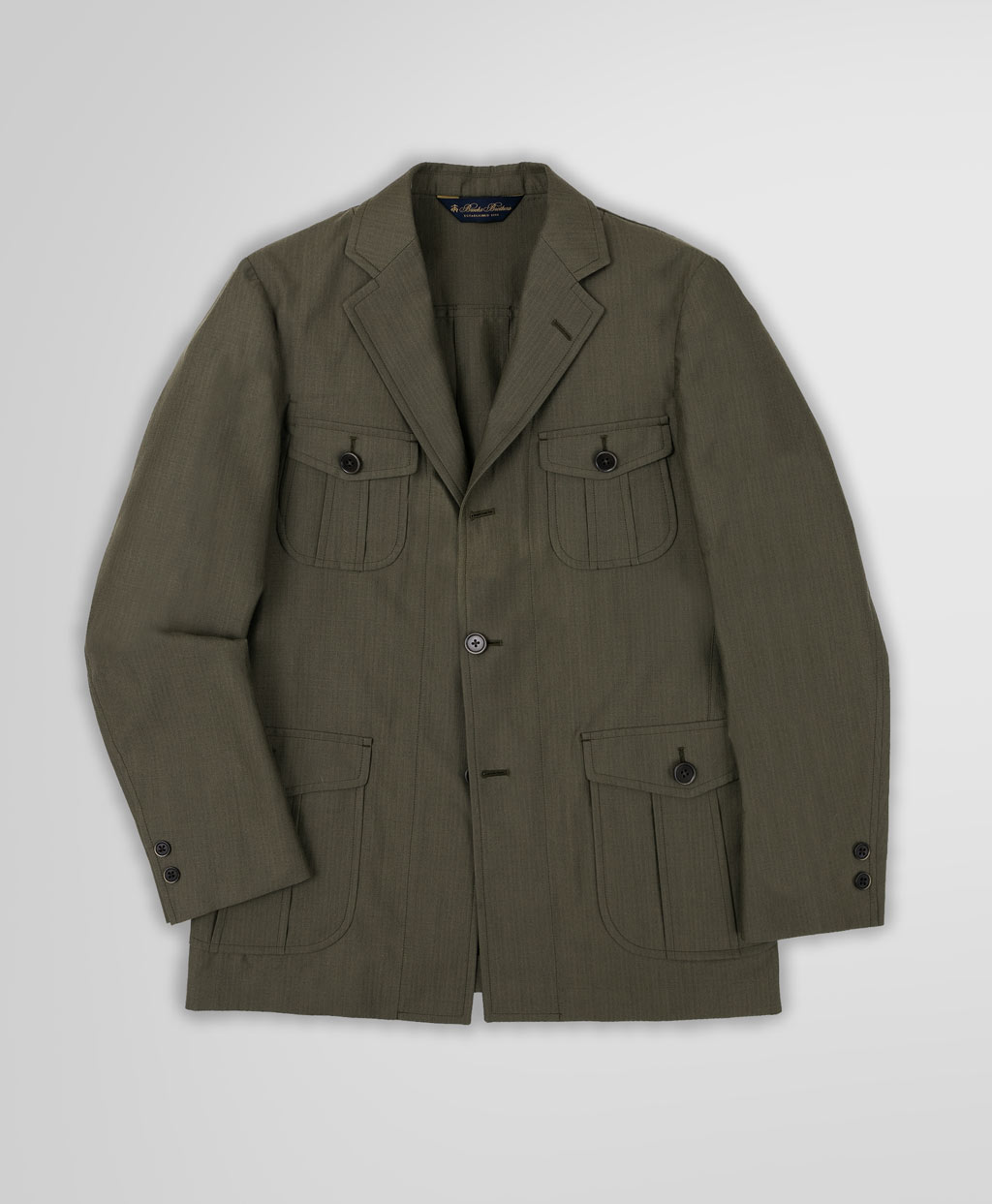 コットン/リネン リップストップ サファリジャケット | Brooks
