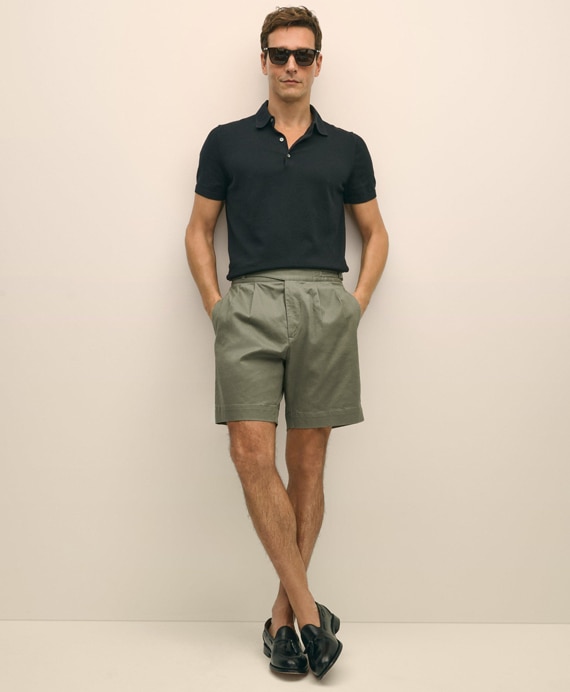 ストレッチコットン 8inグルカショーツ | Brooks Brothers Japan