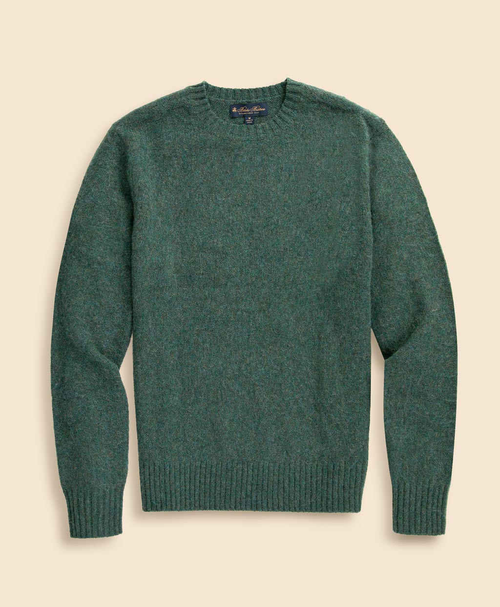 ブラッシュドウール クルーネックセーター | Brooks Brothers Japan