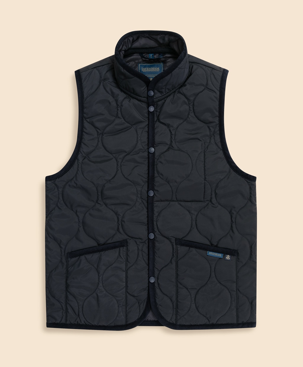 Brooks Brothers×LAVENHAM ミックフィールド キルティングベスト Made