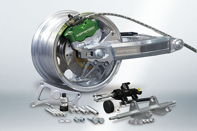 KEPSPEED製】【ディスク仕様】モンキー用8in5.5Jホイール付ワイド