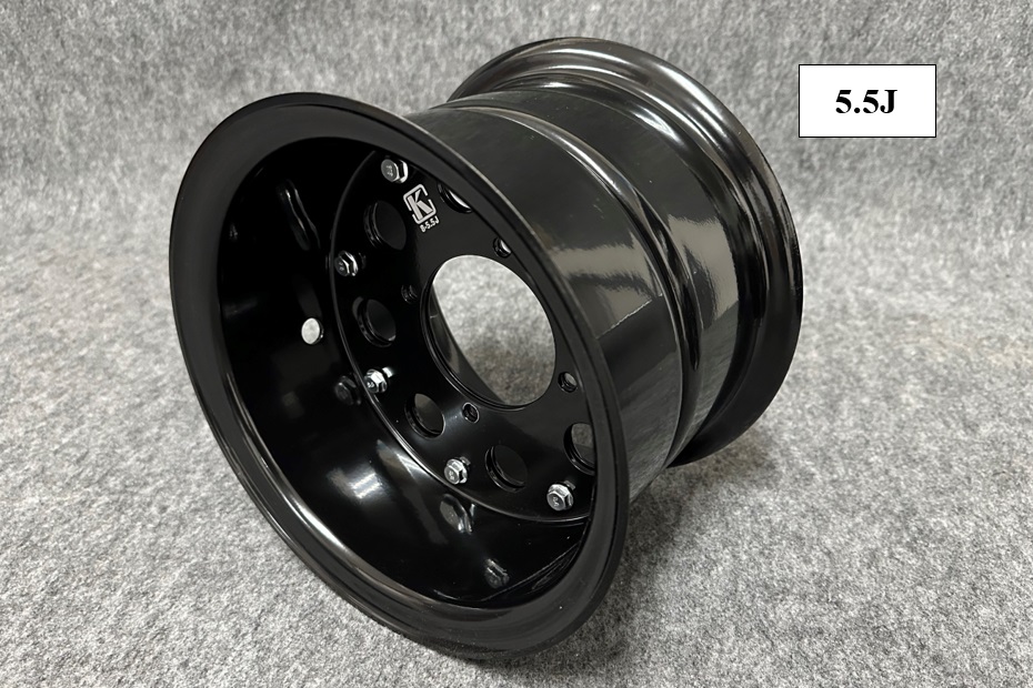 KEPSPEED製 モンキー用 8インチホイール(3.5J・4.0J・5.5J) ブラック