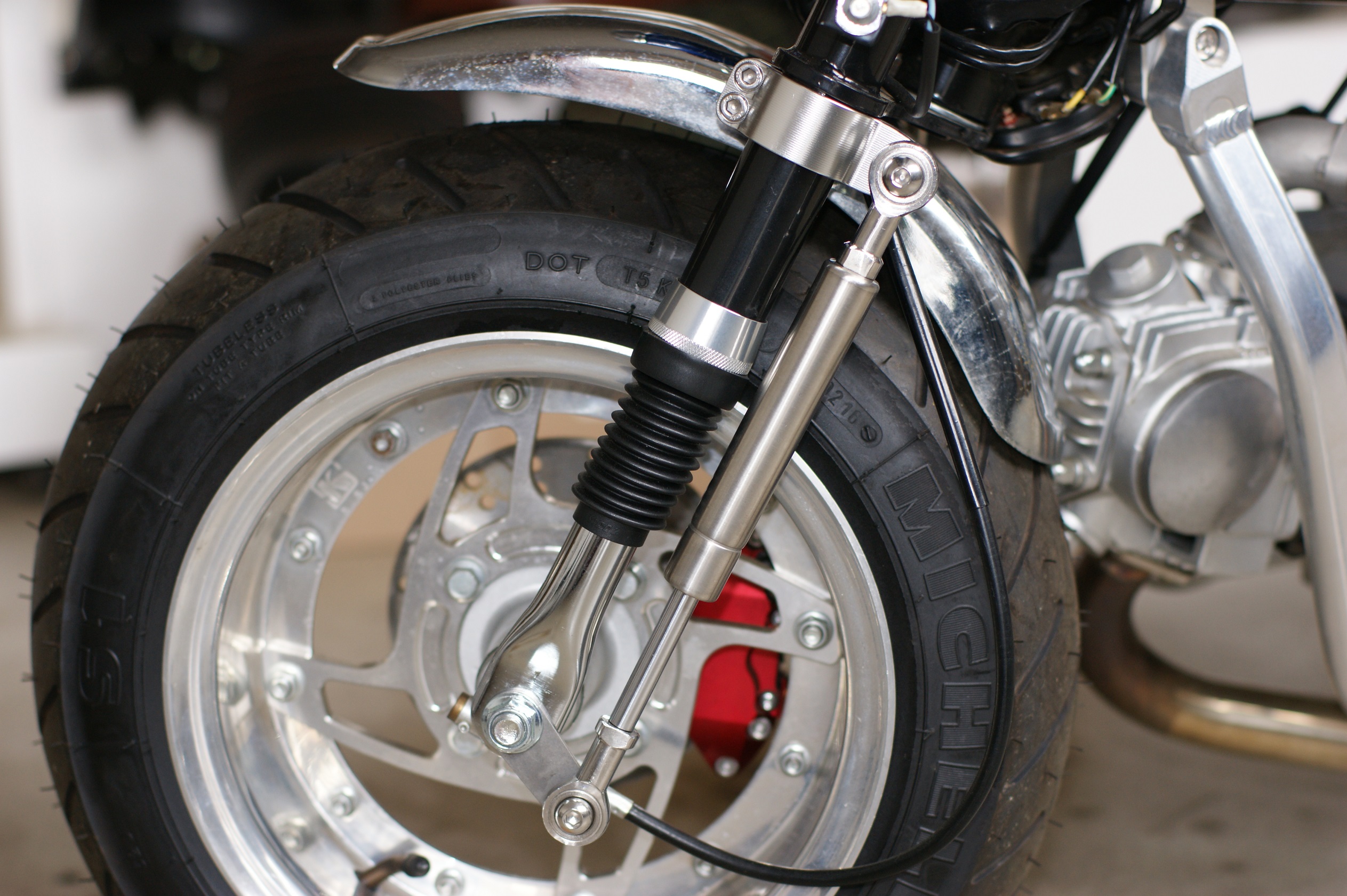 KEPSPEED製 モンキー用フロント強化ダンパー モンキーやダックス