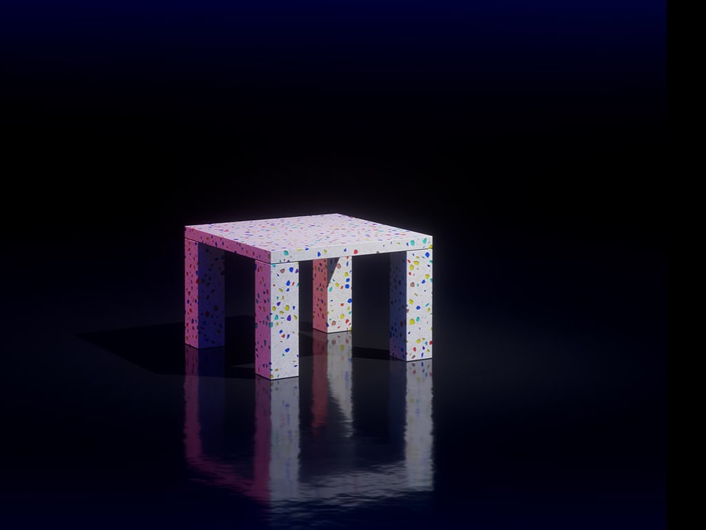 Nara Table | ナラテーブル by 倉俣 史朗 | Memphis– Generate Design