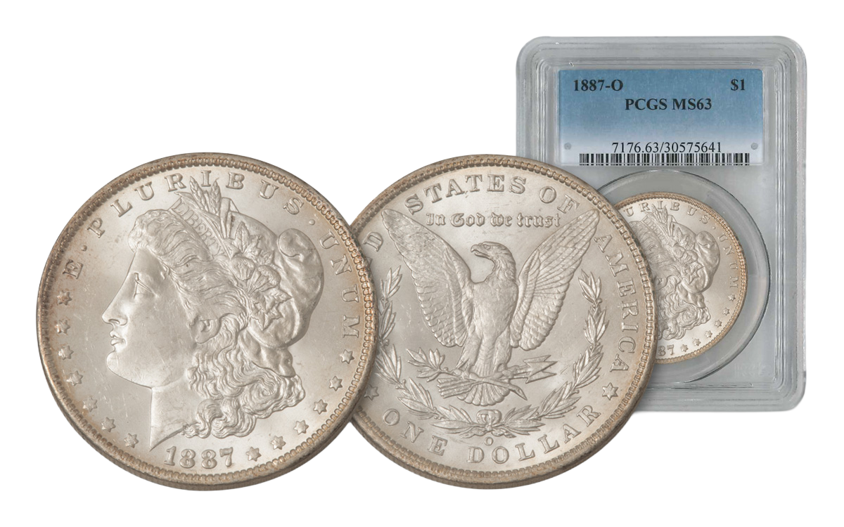 1879-S Morgan Silver Dollar PCGS MS65 | GOVMINT