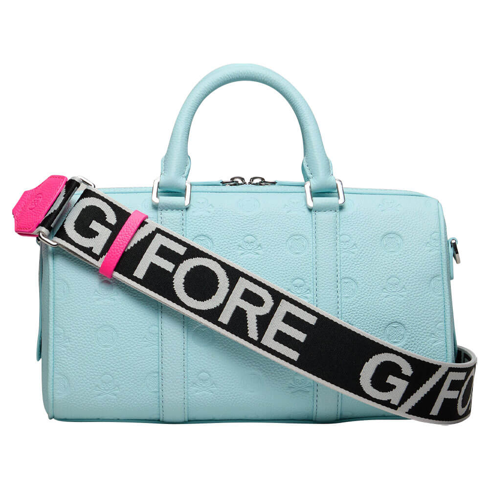 Gfore Embossed Skull & Tees Leather Mini Golf Duffel Bag - SP25