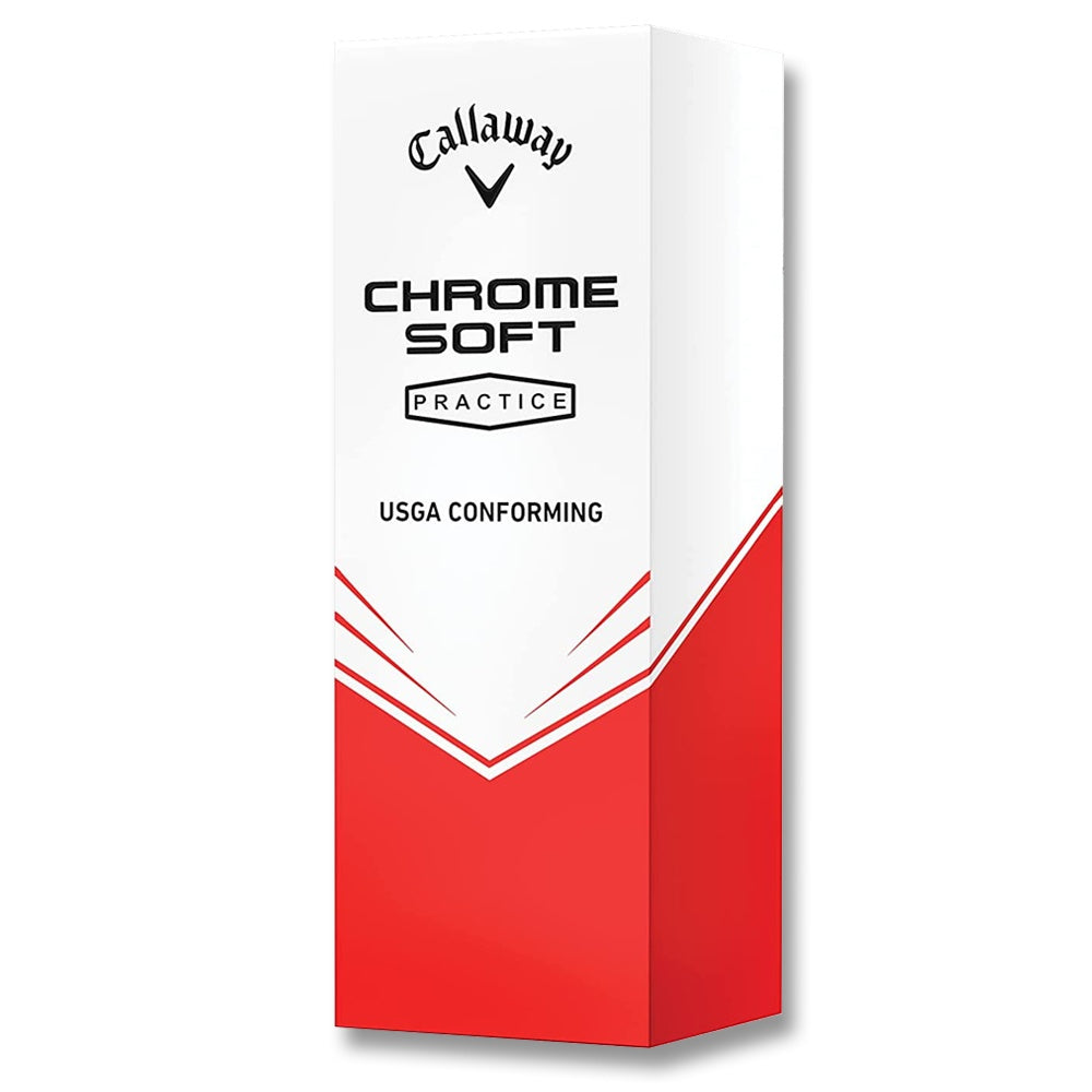Callaway Chrome Soft Retail Practice Golf Balls – Golfio