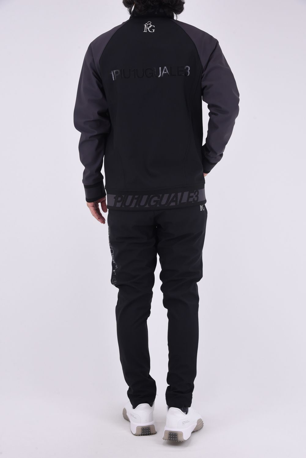 1PIU1UGUALE3 GOLF - 113 GOLF TRACK JACKET/ バイカラー ブランドロゴ