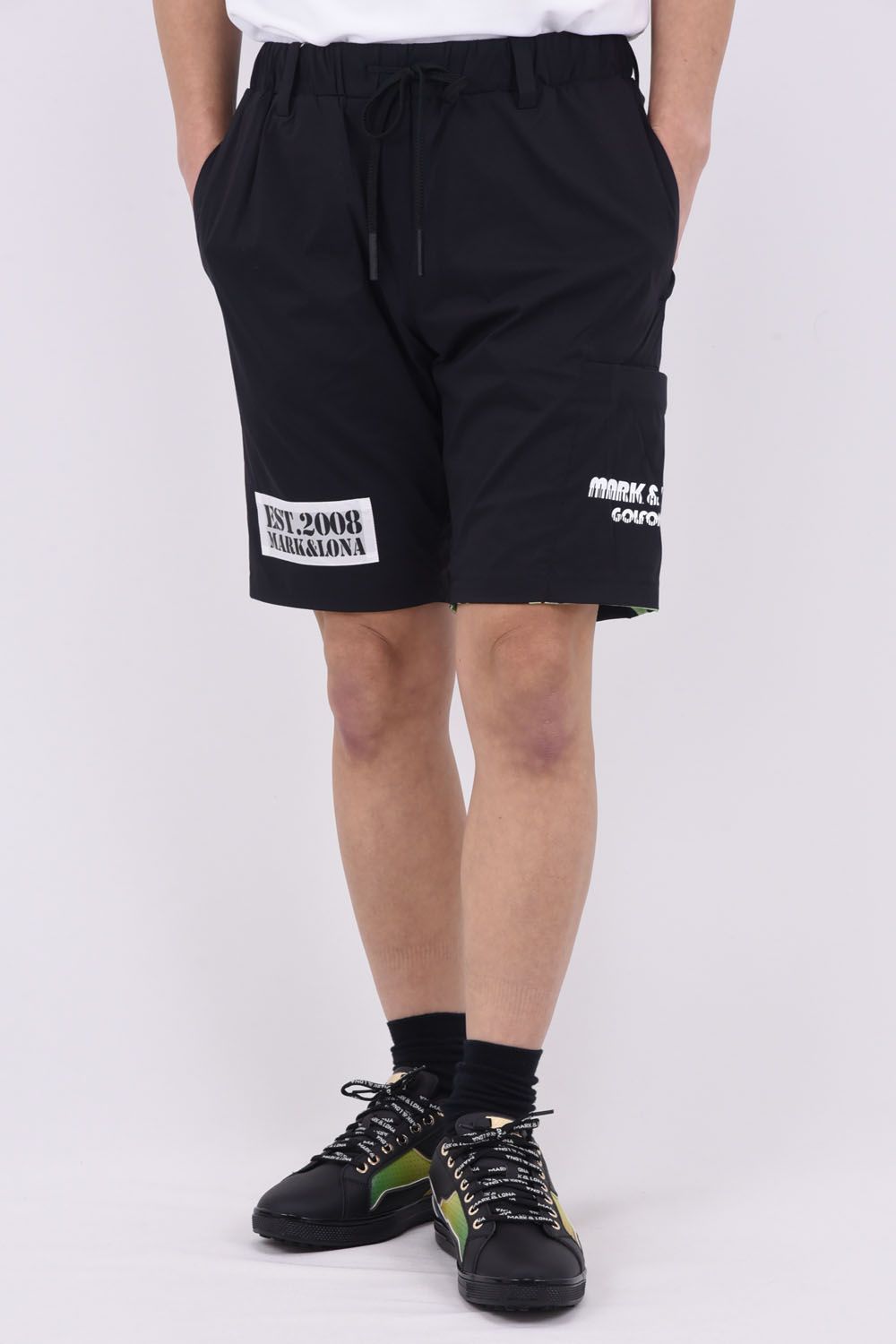 マークアンドロナ ハーフパンツ Vector Reversvle Pants マーク