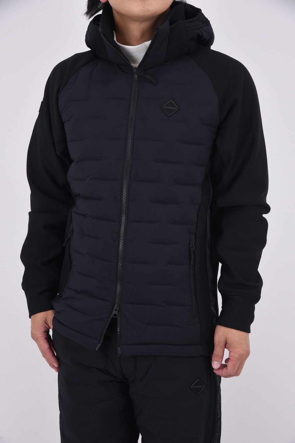 BRIEFING MS HYBRID DOWN PARKA ブラックM BRIEFING ハイブリッド