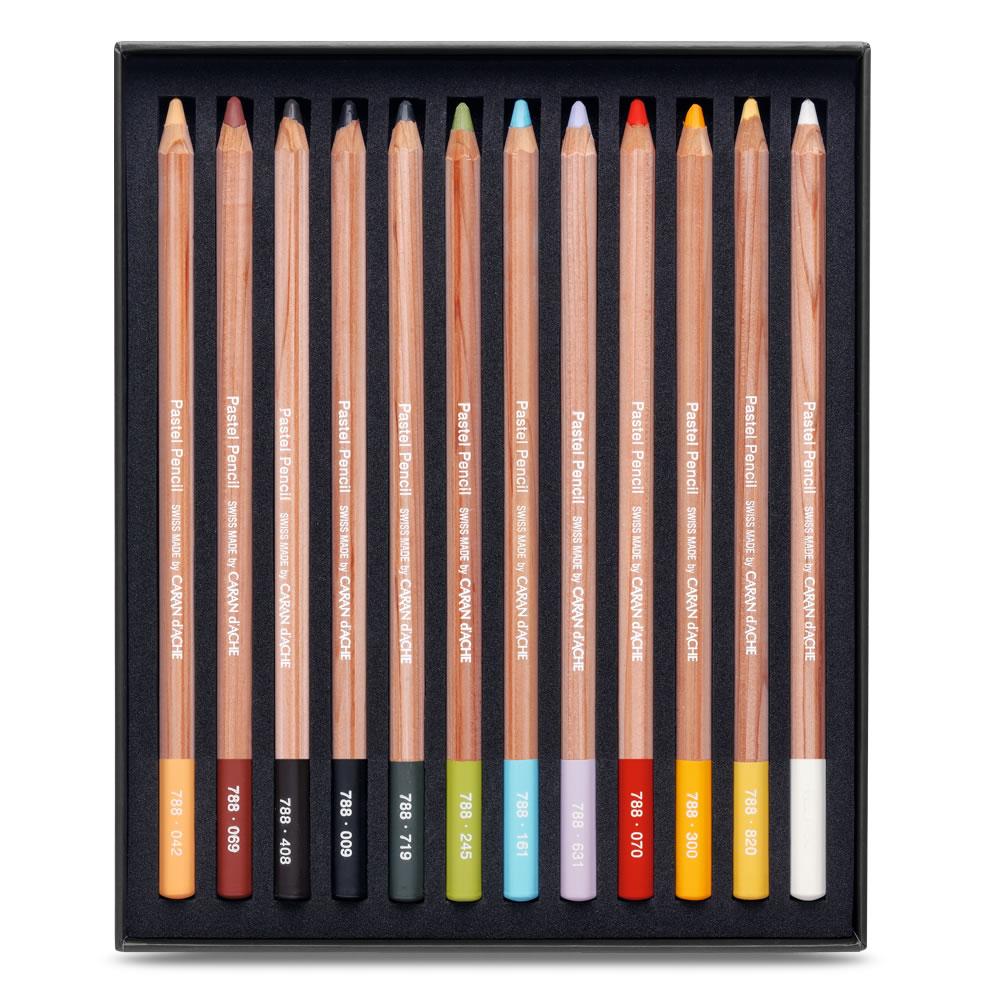 カランダッシュ パステルペンシル 色鉛筆 84色 セット 木箱 正規輸入品