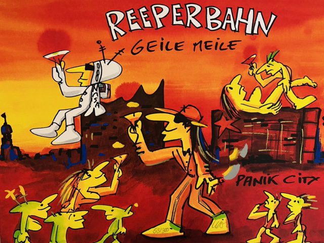 UDO LINDENBERG – „Reeperbahn“ - Galerie Kröger Kühlungsborn