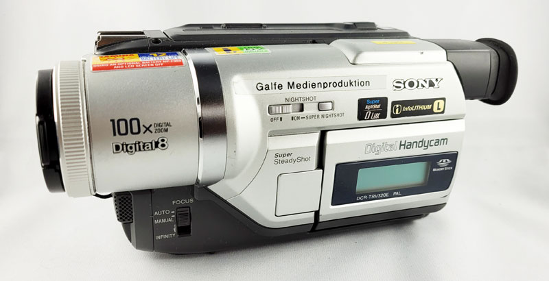 Abspielgerät leihen Hi8, Video 8 Camcorder mieten - Galfe