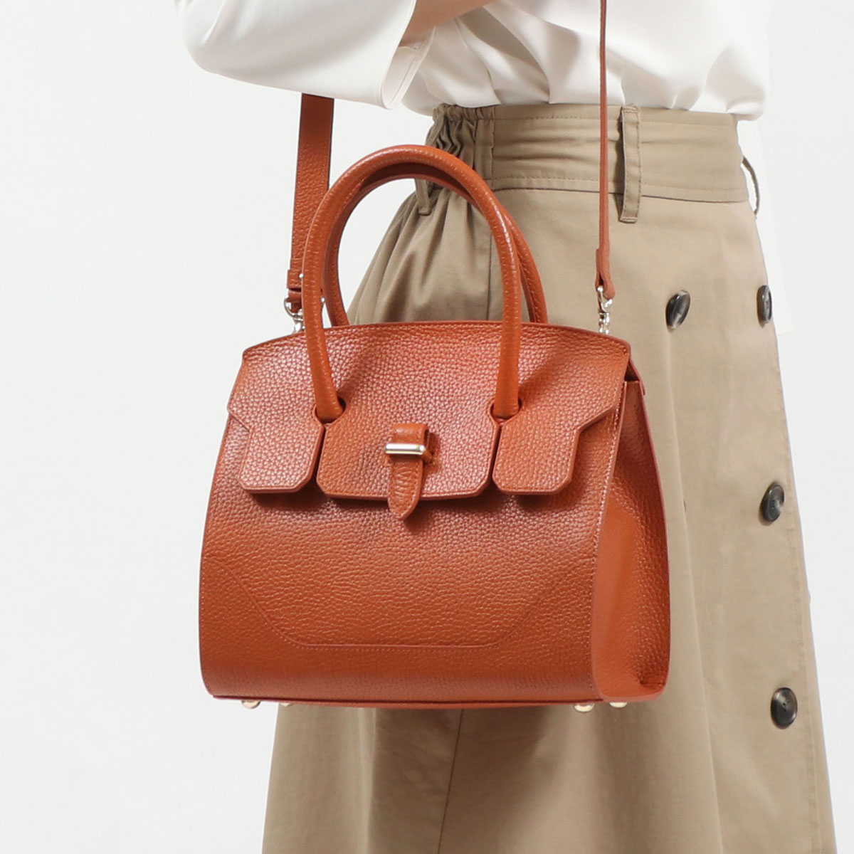 PELLE MORBIDA ペッレモルビダ Vela ヴェーラ 2wayボストンバッグ