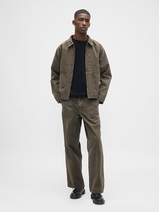 Canvas Baggy Carpenter Jeans | Gap