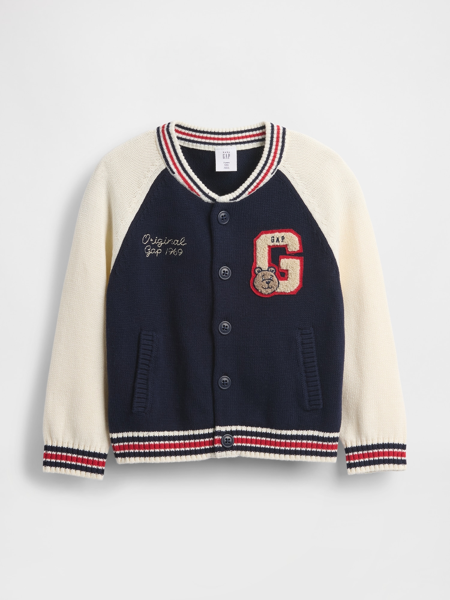 Long Sleeve Varsity Jacket | Gap