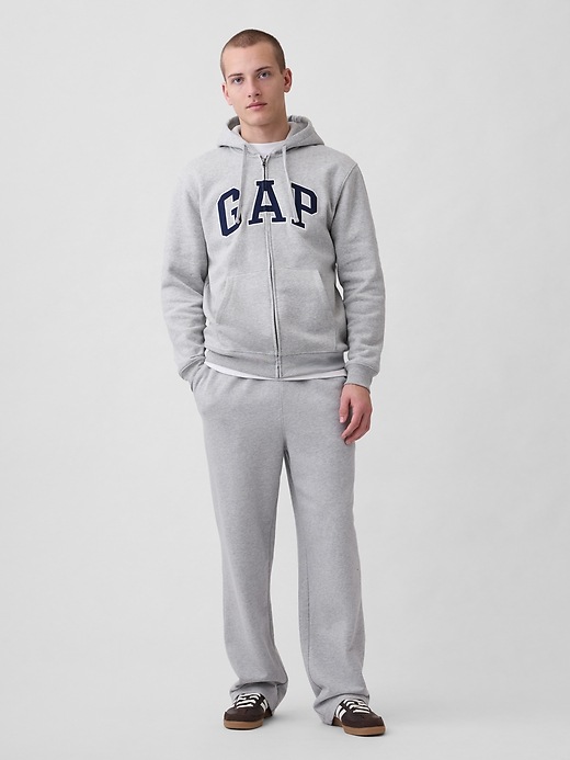 Adult VintageSoft Arch Logo Zip Hoodie | Gap