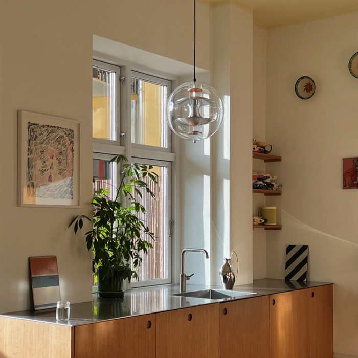 VP GLOBE 40 ペンダントライト・Brushed Alu｜VERPAN｜照明の