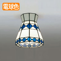 簡単取付 ステンドグラス 小型シーリングライト ｜照明のライティング