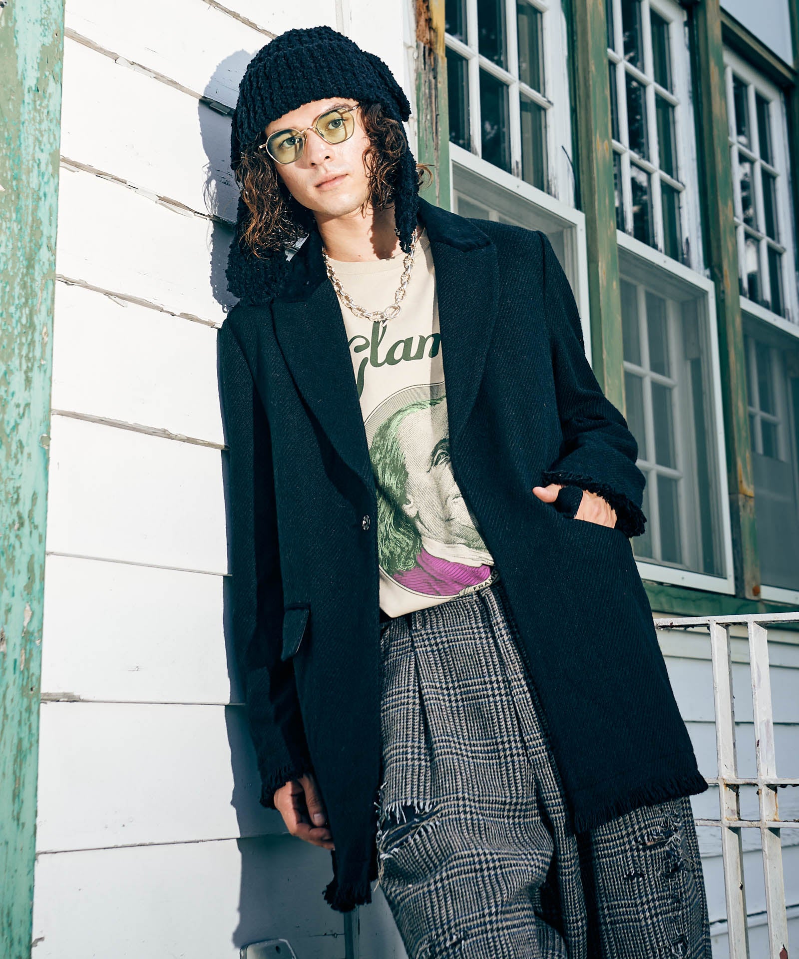 GB0424/JKT08 : Cut Off Chester Coat / カットオフチェスターコート