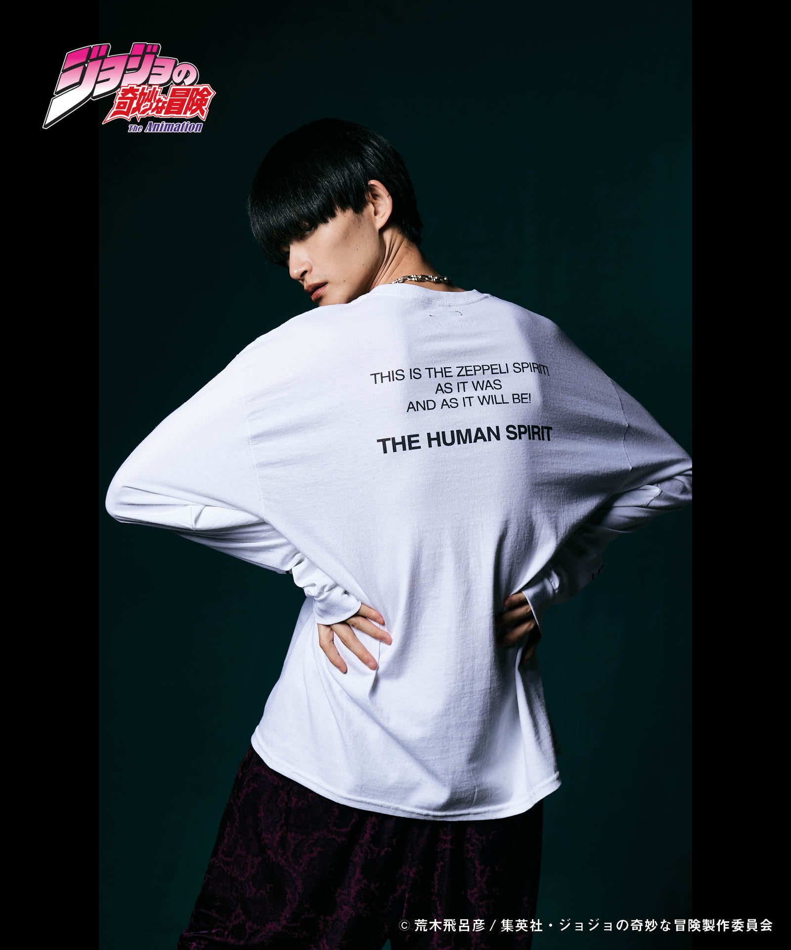 GB0124/JJ05 : Caesar A. Zeppeli Long Sleeves T-shirts / シーザー