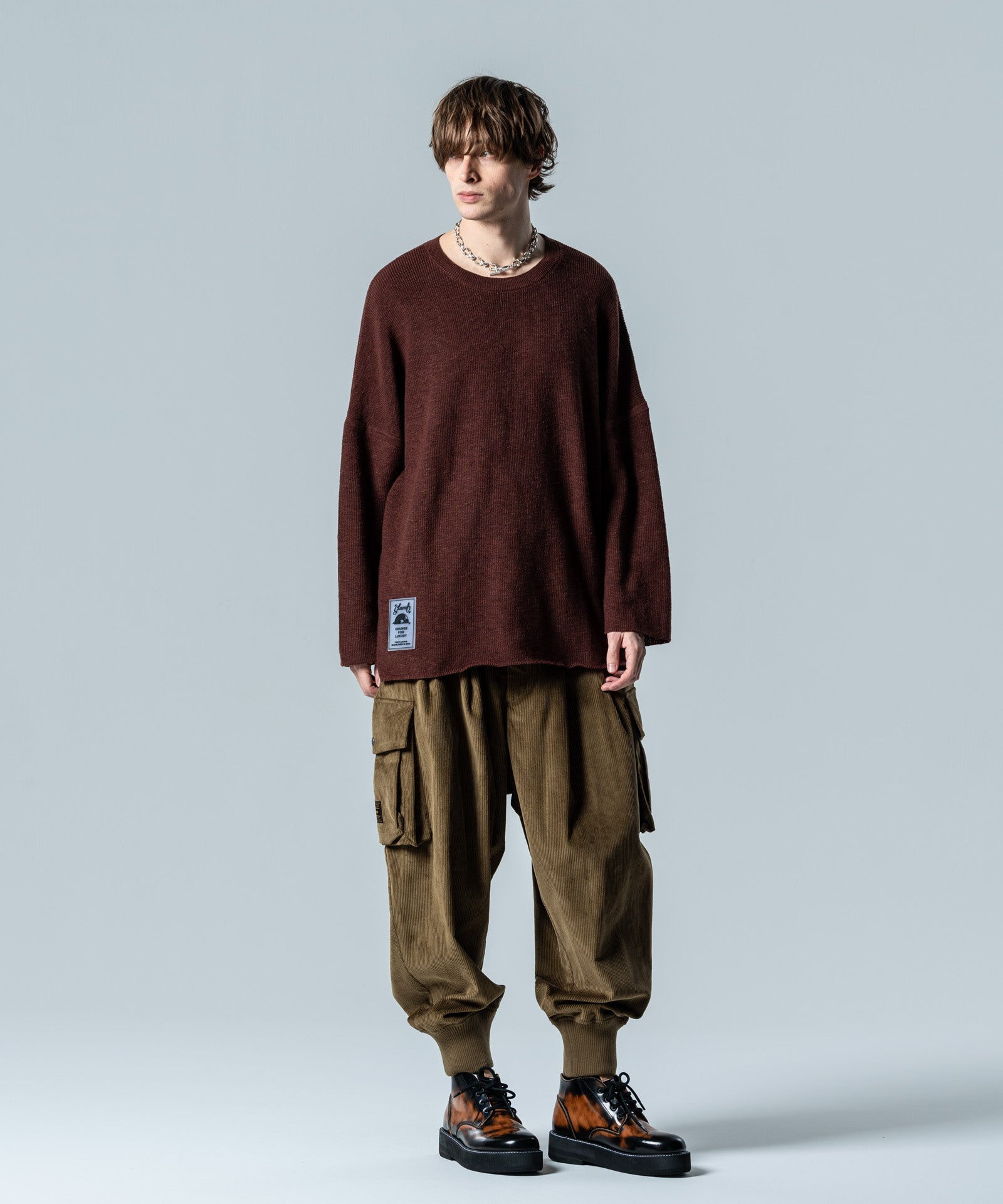 GB0125/P13 : Corduroy Deformed Pants / コーデュロイディフォーム