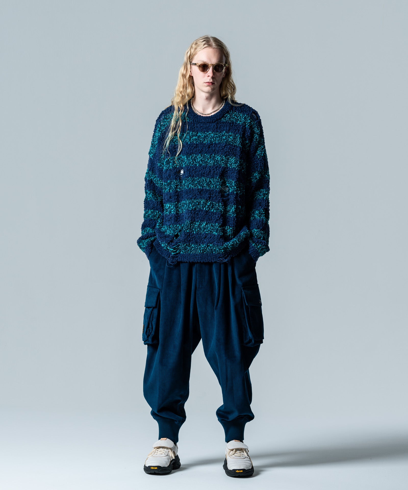 GB0125/P13 : Corduroy Deformed Pants / コーデュロイディフォーム
