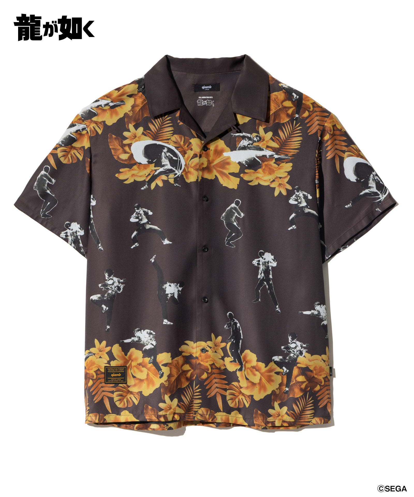 GB0225/LD02 : Mad Dog Aloha Shirt / マッドドッグアロハシャツ