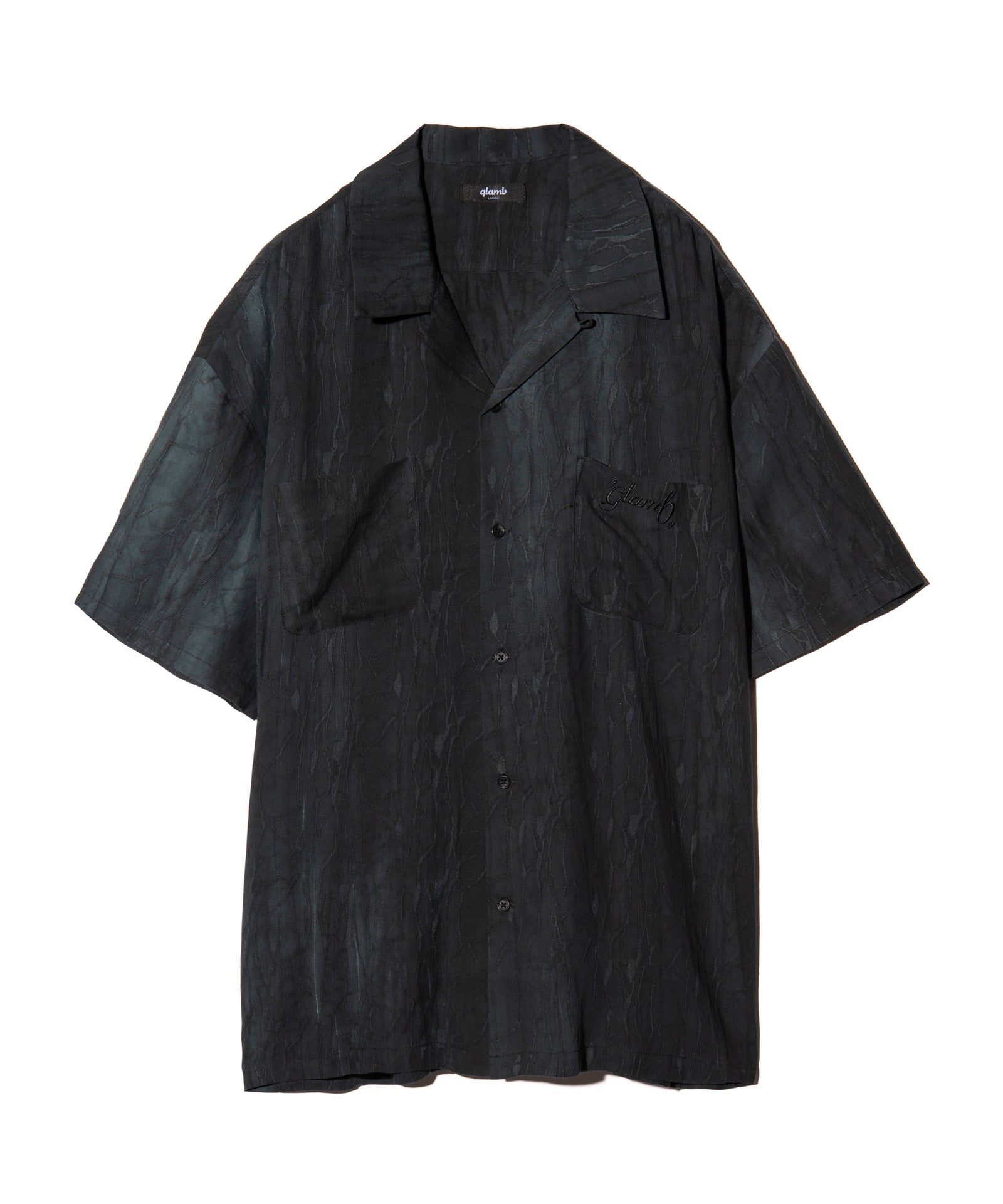 GB0225/SH14 : Crack Open Collar Shirt / クラックオープンカラー