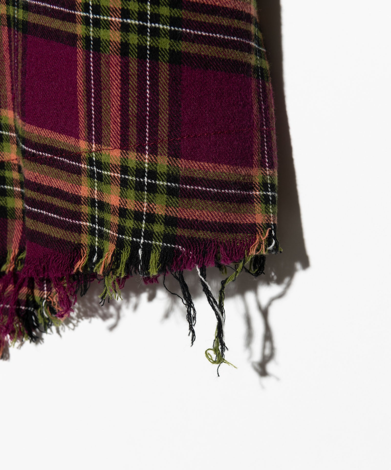 GB0325/SH02 : Bleach Check Shirt / ブリーチチェックシャツ | glamb