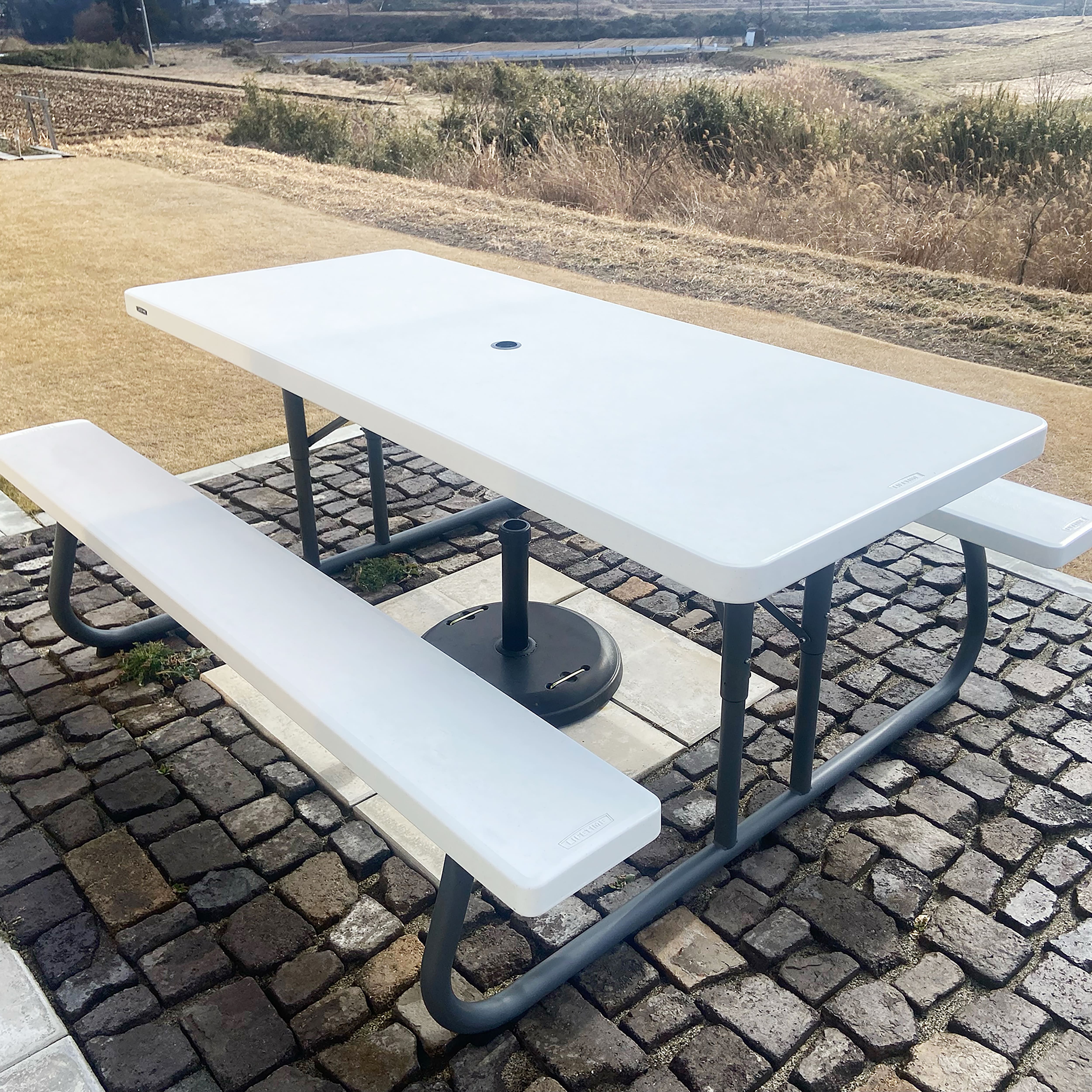 ライフタイム アウトドアピクニックテーブル｜株式会社グローバル