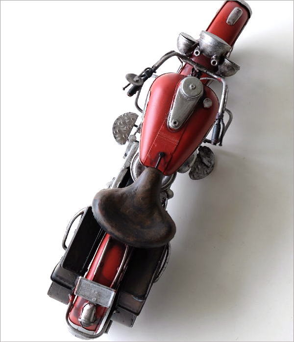 置物 オブジェ バイク おもちゃ アンティーク調 おしゃれ レトロ