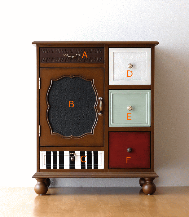 チェスト 木製 おしゃれ アンティーク レトロ 収納家具 リビング収納