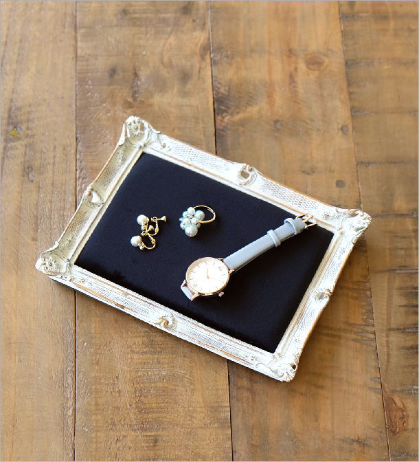 アクセサリートレイ おしゃれ アンティーク 小物置き トレー お皿