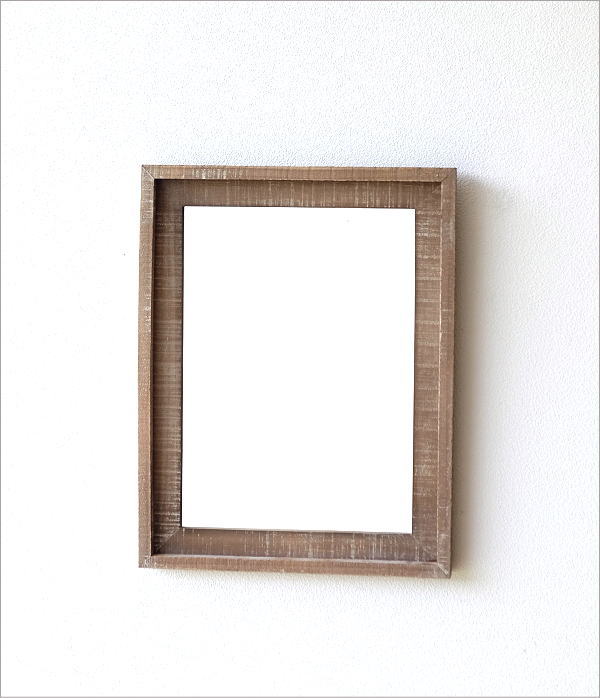 鏡 壁掛け 木製 おしゃれ パイン材 ウッド 古木 天然木 壁掛け鏡