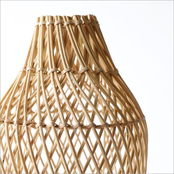 スタンドランプ おしゃれ ランプ 照明 ラタン フロアランプ アジアン