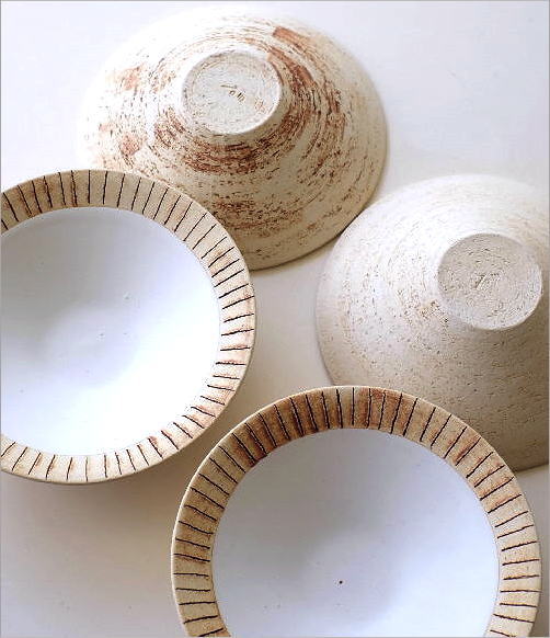 中鉢 陶器 中皿 浅鉢 おしゃれ セット 日本製 萬古焼 焼き物 和食器