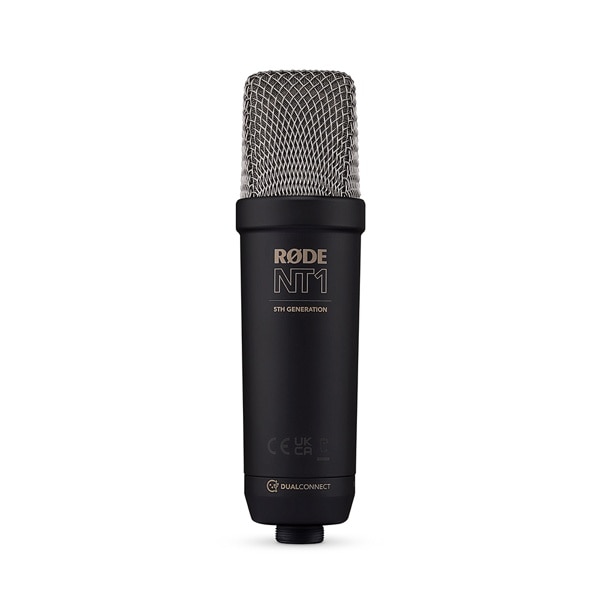 RODE(ロード) NT1（第5世代） ブラック / XLR&USB-C コンデンサー