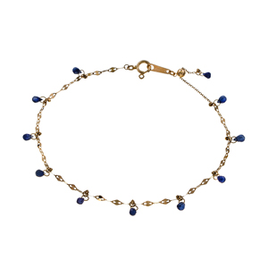 サンストーン & キューブデザイン ブレスレット GSTV ブレスレット