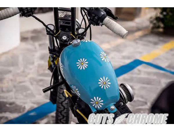 ○Lowbrow Customs製 2.4ガロン キングピーナッツ フリスコタンク