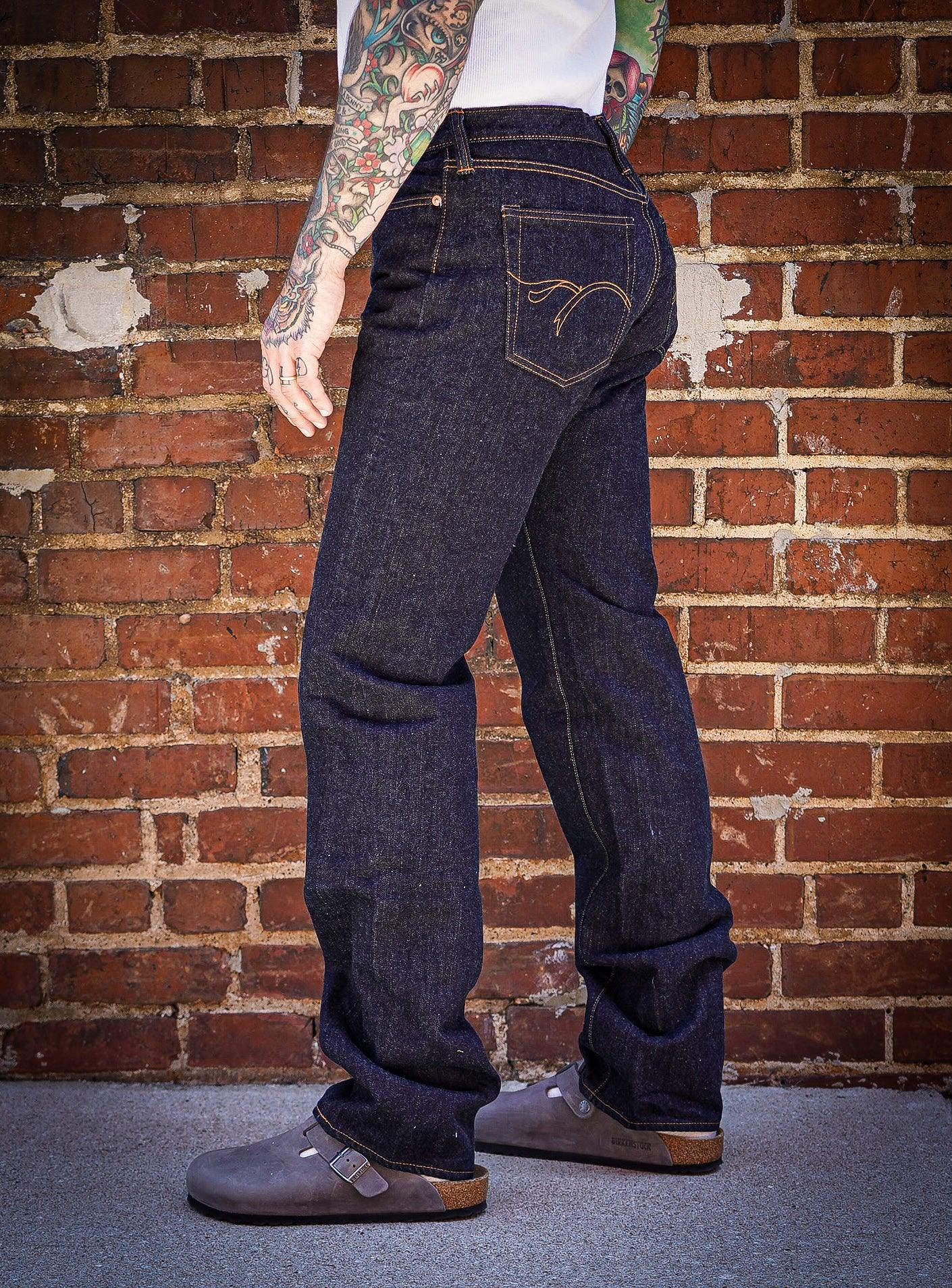 The Flat Head FN-3009 14.5oz Straight Tapered Selvedge Denim
